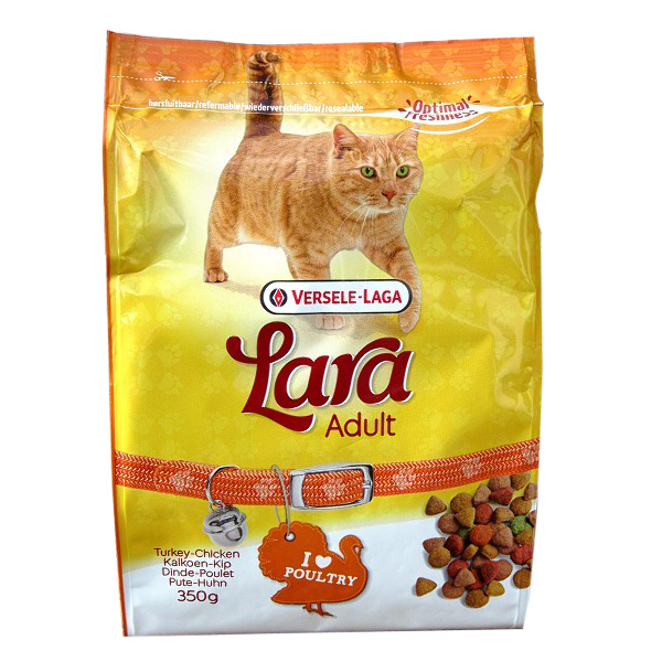 купить Сухой корм для активных котов Lara Птица (Poultry)