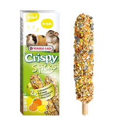 Лакомство для шиншилл, морских свинок Versele-Laga Crispy Sticks ЦИТРУСЫ ФРУКТЫ 55г