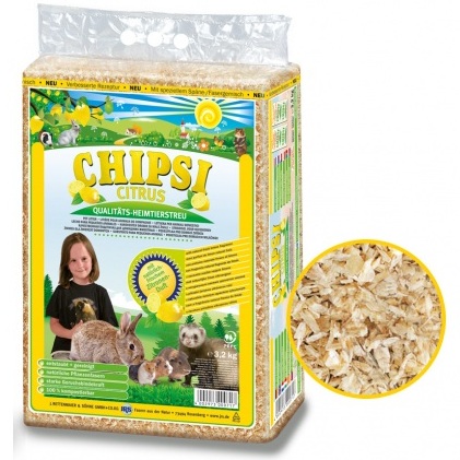 купить Опилки с ароматом цитрусовых для грызунов Chipsi Citrus