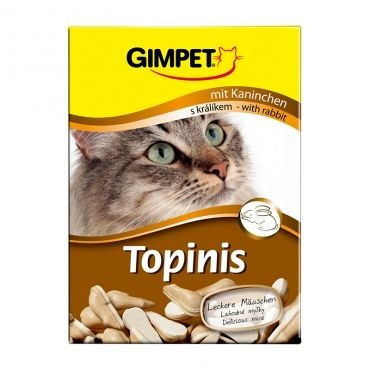 Витаминные "Мышки" с таурином и кроликом для кошек Topinis