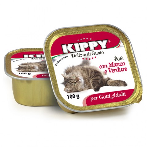 купить Консервы KIPPY говядина и овощи для кошек