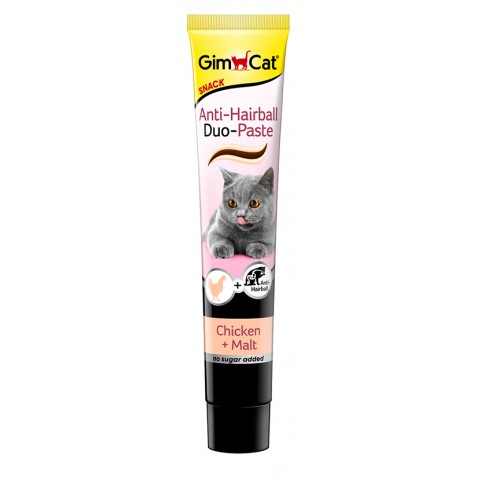 купить Паста двойная Gimpet Anti-Hairball Duo-Paste для кошек с солодом и курицей