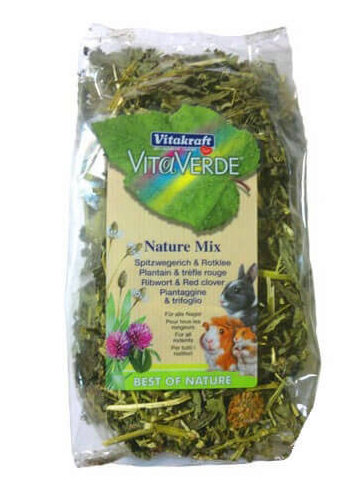 Луговое сено с подорожником и клевером​ Vita Verde Vitakraft
