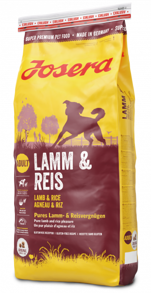 купить Корм с ягненком и рисом для собак всех пород Josera Dog Lamb and Rice 15 кг