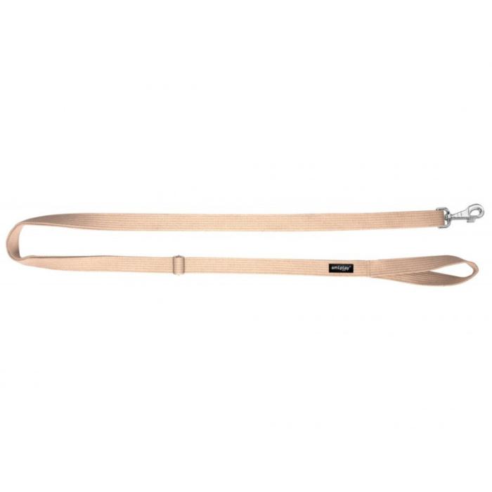 купить Поводок регулируемый Ami Play Easy Fix Cotton L 160-300 x 2.5 cm Бежевый