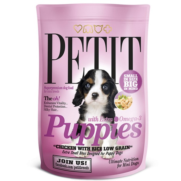 Сухой корм Petit Puppies with Extra Omega