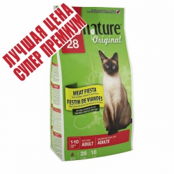 Сухой корм для взрослых котов Original МЯСНАЯ ФИЕСТА