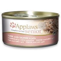 купить Консервы для пожилых кошек Applaws tin cat senior Tuna Jelly with Salmon Тунец и Лосось в Желе 70 гр купить Консервы для пожилых кошек Applaws tin cat senior Tuna Jelly with Salmon Тунец и Лосось в Желе 70 гр