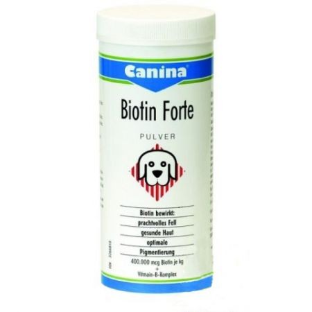 купить Интенсивный курс для шерсти собак Canina Biotin Forte, порошок