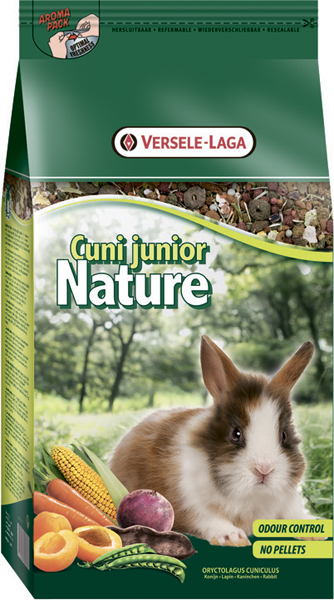 купить КРОЛЬЧАТА НАТЮР (Сuni Junior Nature) суперпремиум корм для крольчат