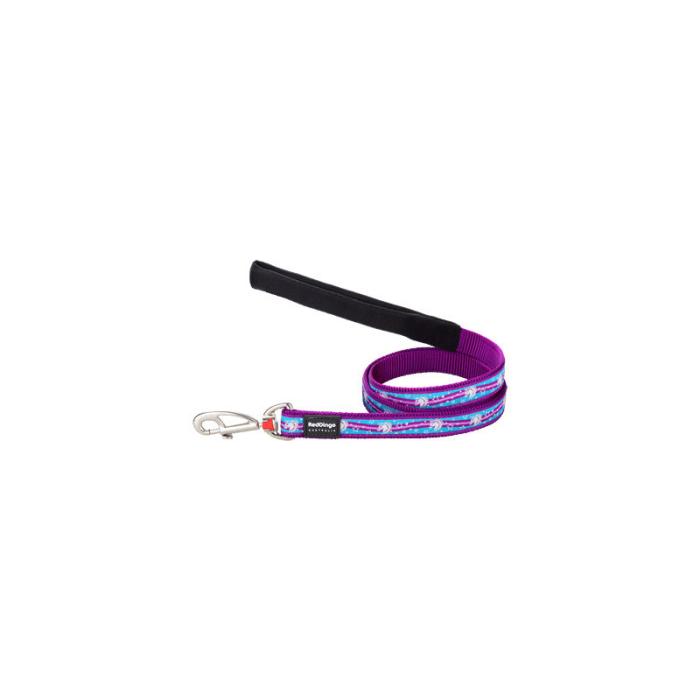 купить Поводок для собак RedDingo CR05041BBN 1,2*120 см Фиолетовый с единорогами