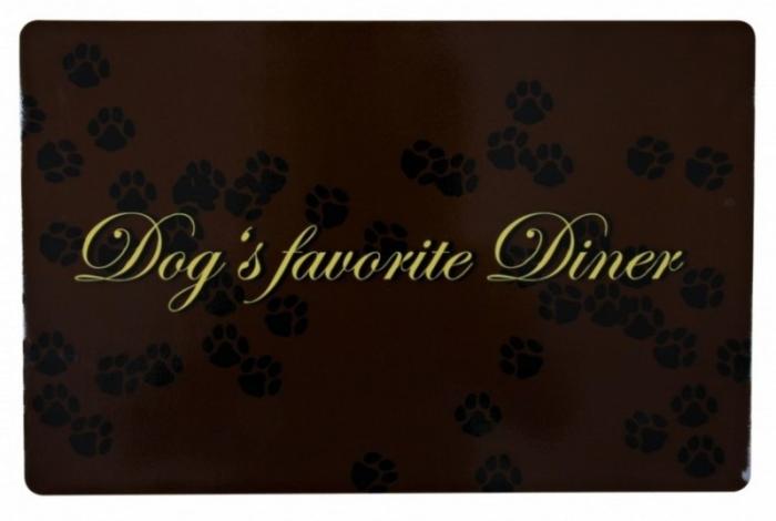 купить Коврик под миски "Dogs favourite Diner" для собак Trixie