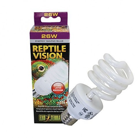 купить Лампа ExoTerra Reptile Vision, 13 Вт