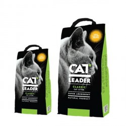 купить CAT LEADER с WILD NATURE супер-впитывающий наполнитель в кошачий туалет