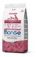 купить Сухой корм для взрослых собак всех пород с говядиной Monge DOG All breeds Adult 2,5 кг купить Сухой корм для взрослых собак всех пород с говядиной Monge DOG All breeds Adult 2,5 кг