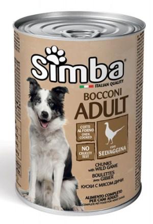 Консерва для собак Simba  с дичью 415 гр