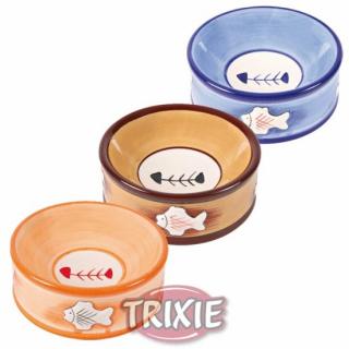 купить Миска керам. д/кота Trixie (цветная с рыбками)