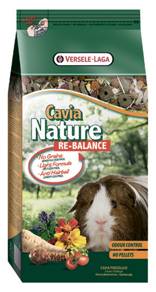 купить КАВИА НАТЮР РЕ-БАЛАНС (Cavia Nature ReBalance) суперпремиум корм для морских свинок