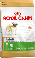 купить Сухой корм для Мопса Pug Adult 25