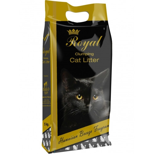Бентонитовый наполнитель для кошачьих туалетов Indian Cat Litter с ароматом гавайского бриза, 5 кг