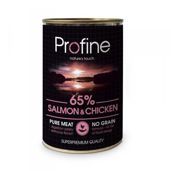 купить Консервы Profine Dog Salmon&Chicken, лосось и курица, для собак