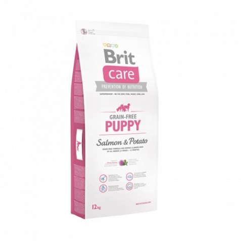 купить Корм Brit Care GF Puppy Salmon & Potato для щенков