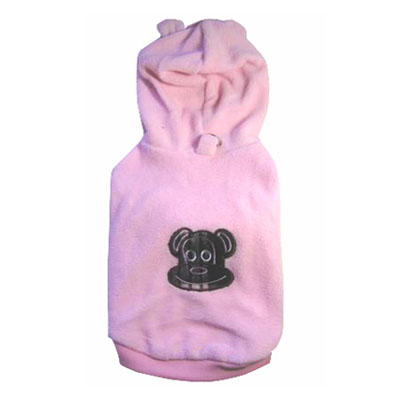 MonkeyDaze ФЛИС (fleece pink hoodie) розовая кенгурушка