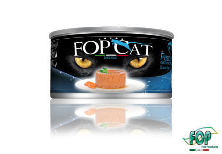 фото Консервы д/котов FOP CAT мусс печень