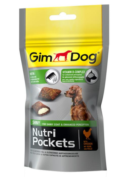 Витамины для шерсти Nutri Pockets Shiny