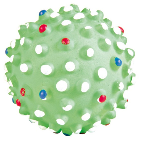 фото Мяч неон с шипами Trixie