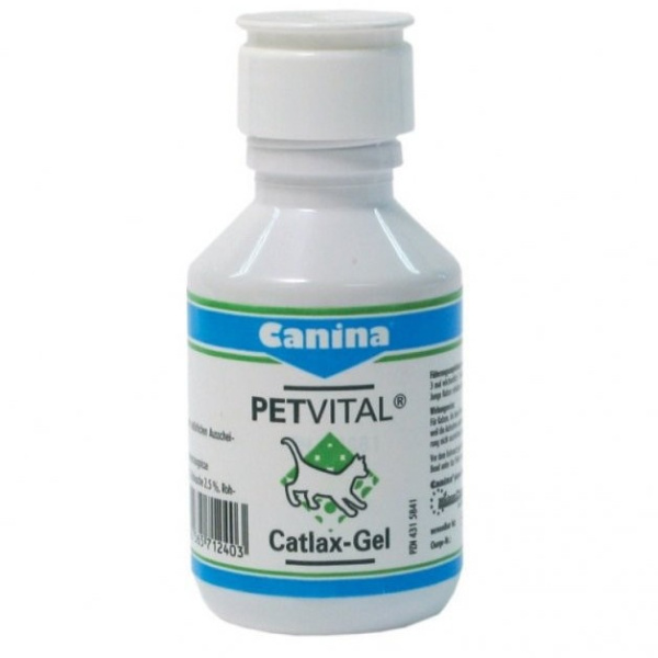 купить Кормовая добавка Canina Petvital Catlax-Gel для выведения шерсти