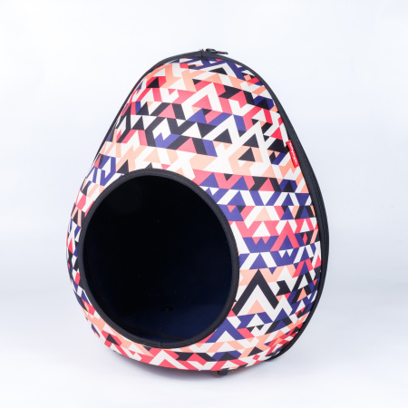 фото Домик арена для кошек и собак IBIYAYA треугольник