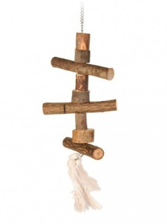 фото Игрушка Trixie деревянная для попугаев 40 см.