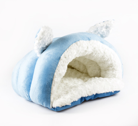 фото Домик S.GR.PETS Зайка  "голубой"  50*40 см