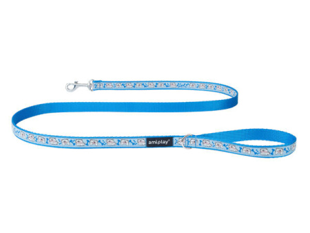 фото Поводок Ami Play Wink S 140/1cm Голубой
