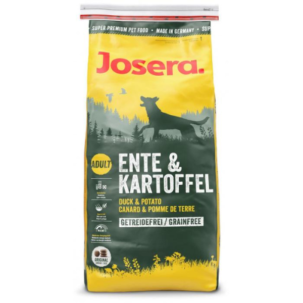 купить Корм для собак всех пород Josera Dog Ente & Kartoffel  (утка и картофель) 15 кг