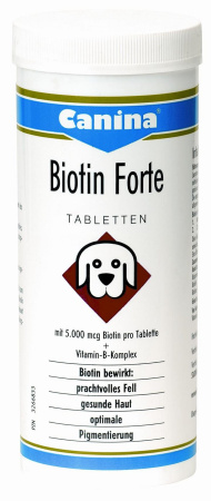 фото Интенсивный курс для шерсти собак Biotin Forte, таблетки