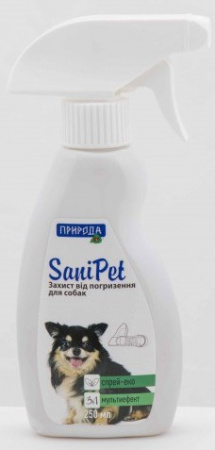 фото Стоп-спрей для защиты от погрызов собак SaniPet