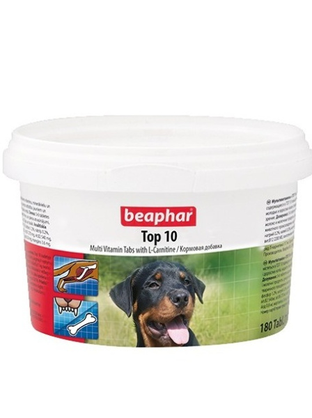 купить Комплекс витаминов для собак Top 10 Beaphar