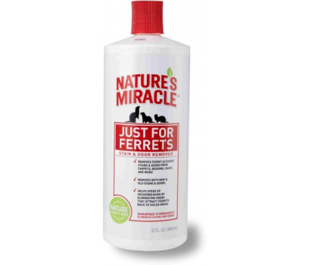 фото Устранитель пятен и запахов для хорьков 8in1, 945ml 680201 /5177 USA