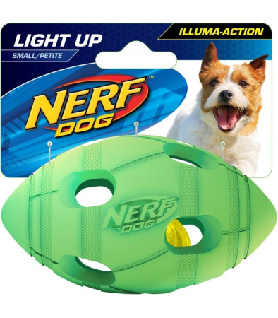 фото Игрушка для собак с подсветкой Nerf LED Bash Football Hagen фото Игрушка для собак с подсветкой Nerf LED Bash Football Hagen