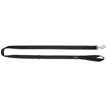фото Поводок регулируемый Ami Play Easy Fix Cotton M 160-300 x 2cm Черный