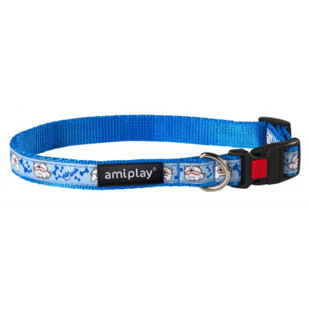 фото Oшейник регулируемый с блокировкой Ami Play Wink M 25-40/1.5см