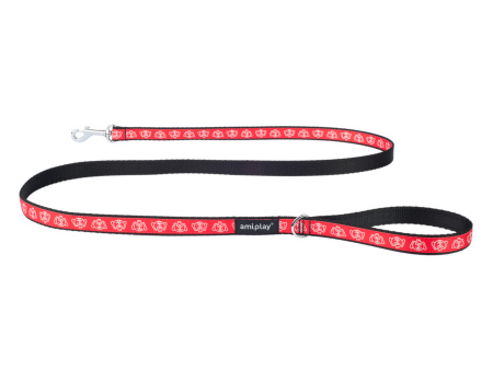 фото Поводок Ami Play Joy XL 150 x 2,5cm "Красная голова"
