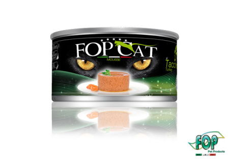 фото Консервы д/котов FOP CAT мусс с индейкой