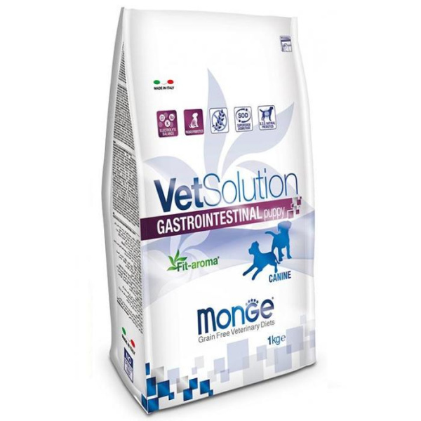 купить Лечебный корм, диета для собак Интестинал Monge Vetsolution Dog Gastrointestinal 1 кг