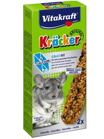фото Лакомство для шиншилл с кальцием Kracker Vitakraft