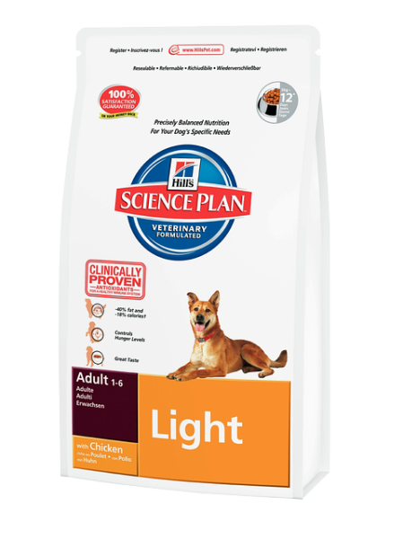 купить Сухой корм для собак HILL`S SP Can Adult Light Облегченный Курица