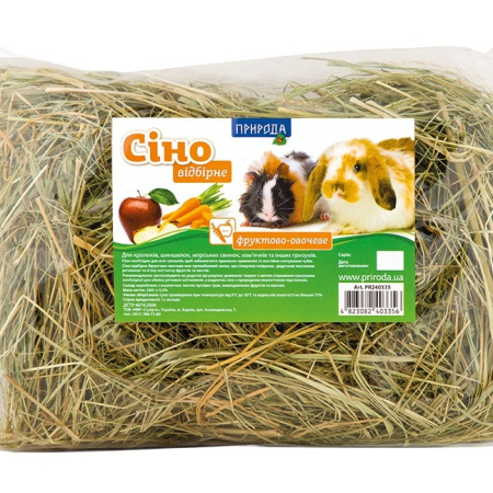 фото Сено для грызунов фруктово - овощное