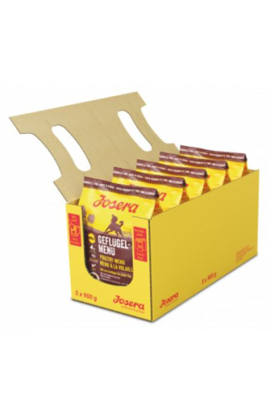 купить Корм для собак JOSERA Geflügel-Menü 5х900 г